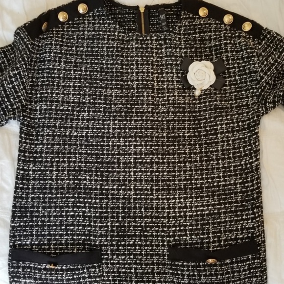 NWT ZARA TWEED MINI DRESS - Picture 6 of 6